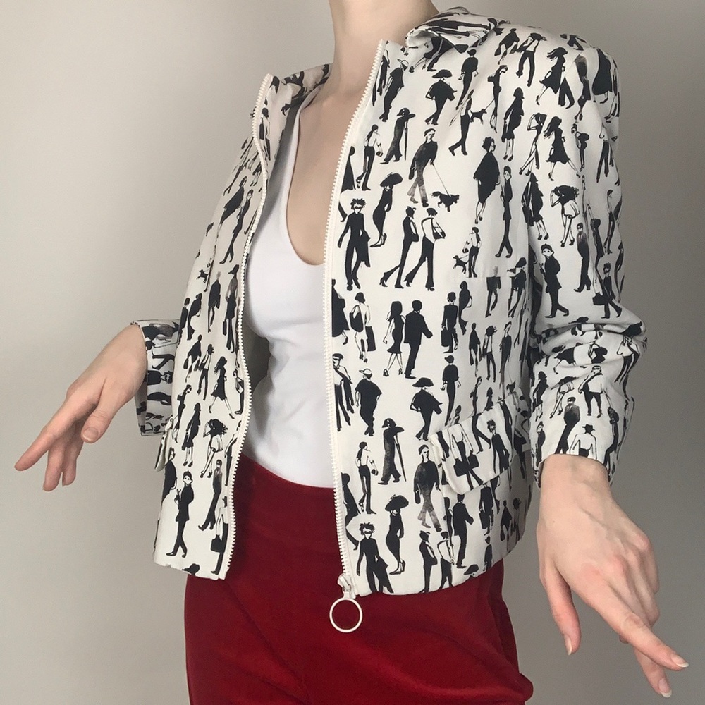 Black and White Jacket
